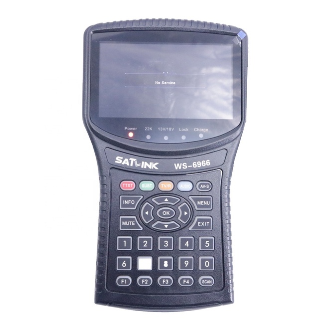 WS-6966 DVB/S2 HD Spectrum MER Satellite Finder Meter WS6966 HD HD Satellite Signal Finder