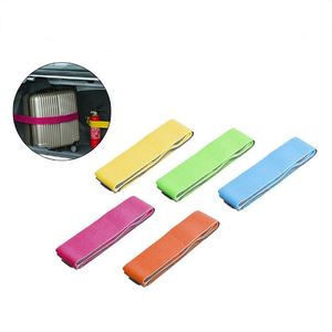 Organisateur de coffre de voiture : Bande de fixation adhésive puissante, sangle élastique de rangement avec bande auto-agrippante - Product Image 2