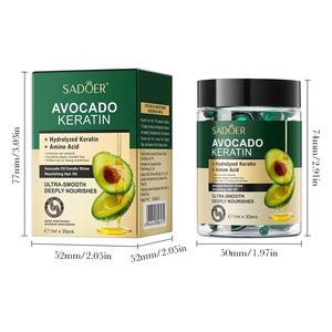 Aceite de Aguacate con Queratina para el Cuidado del Cabello - Mejora el Frizz y Protege el Cabello - Product Image 2