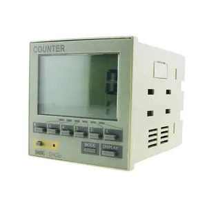 YUMO DHC2J-A2PR 220VAC 72x72mm two relay outputs totalizing counter Meter