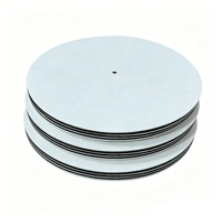 Tapis en feutre insonorisant 3 mm pour platine vinyle, isolation acoustique pour lecteurs de disques vinyles LP de 12 pouces
