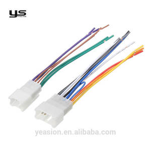 Harnais de câblage automobile 16 broches pour <span class=keywords><strong>autoradio</strong></span> <span class=keywords><strong>Clarion</strong></span>, <span class=keywords><strong>adaptateur</strong></span> d'installation stéréo de rechange, câble personnalisé en usine pour système audio de voiture - Product Image 3