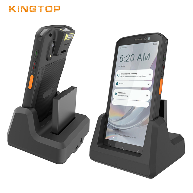 Rugged Industrial Pdas Android Barcode Scanner 1d 2d Qr Code Handheld Pda Computer Terminal with Wireless Nfc 4g for Warehouse