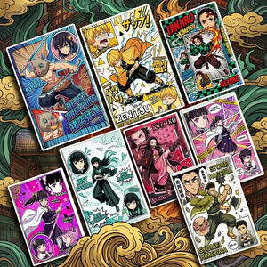 Boîtes mystères de panneaux décoratifs de collection sur le thème de l'anime japonais pour la décoration de bureau <span class=keywords><strong>et</strong></span> de chambre, cadeaux, vente en gros - Product Image 1