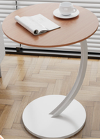 Table d'appoint moderne en bois de noyer, nouvelle arrivée, pour ordinateur portable, avec fonction d'empilage, pour chambre à coucher et salon.