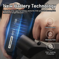 Scie circulaire à batterie en bois, scie circulaire électrique portable sans fil avec base en aluminium