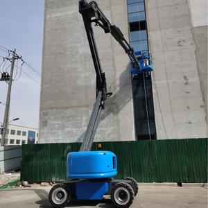 8 m Widen <b>Cheap</b> Self-propelled Scissor Lift Platform for Outdoor Aerial Working Platform - Product Image 2