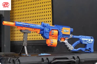 Pistolet jouet automatique électrique, pistolet en mousse et gel, blaster électrique pour balles souples, jeu de tir de précision à longue portée