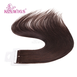 K.SWIGS Extensions de cheveux invisibles sans couture de 22 pouces, cheveux humains 100% Remy chinois, double épaisseur, lisses et soyeux, durables - Product Image 4
