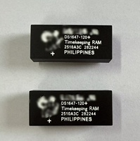 DS1647-120+ Nuevo Circuito Integrado de Reloj en Tiempo Real Original, Calendario No Volátil PAR DIP32, Componentes Electrónicos DS1647-120