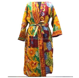 Kahlo Print Cotton Robes Eco-Friendly Casual Beach Dress with Lace Decoration Natural Waistline Fashion - Product Image 4