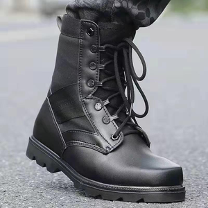Mode unisexe anti-glissant en cuir maille doux respirant haut entraînement amorti <span class=keywords><strong>bottes</strong></span> résistantes à l'usure - Product Image 4