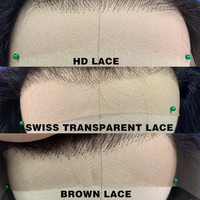 Extensions de Cheveux Naturels Brésiliens de Qualité Supérieure, Alignés dans le Sens des Cuticules, avec Closure Frontale en Dentelle, Blondes, pour Extensions