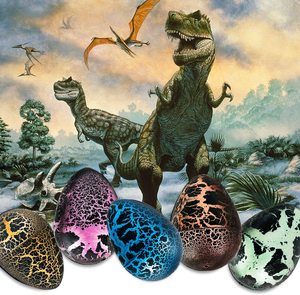 24 Huevos de <span class=keywords><strong>Dinosaurio</strong></span>, Juguetes de Huevos de <span class=keywords><strong>Dinosaurio</strong></span> <span class=keywords><strong>que</strong></span> Crecen en <span class=keywords><strong>Agua</strong></span>, Kits de Ciencia para Romper Huevos, Juguetes Novedosos, Regalos de Cumpleaños - Product Image 3