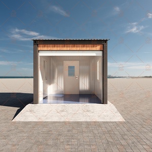 Portatile 3*3m prefabbricata per casa con contenitore a camera singola Ready-Made porta porta Flat Pack case prefabbricate pannello Sandwich <span class=keywords><strong>in</strong></span> <span class=keywords><strong>acciaio</strong></span> - Product Image 2