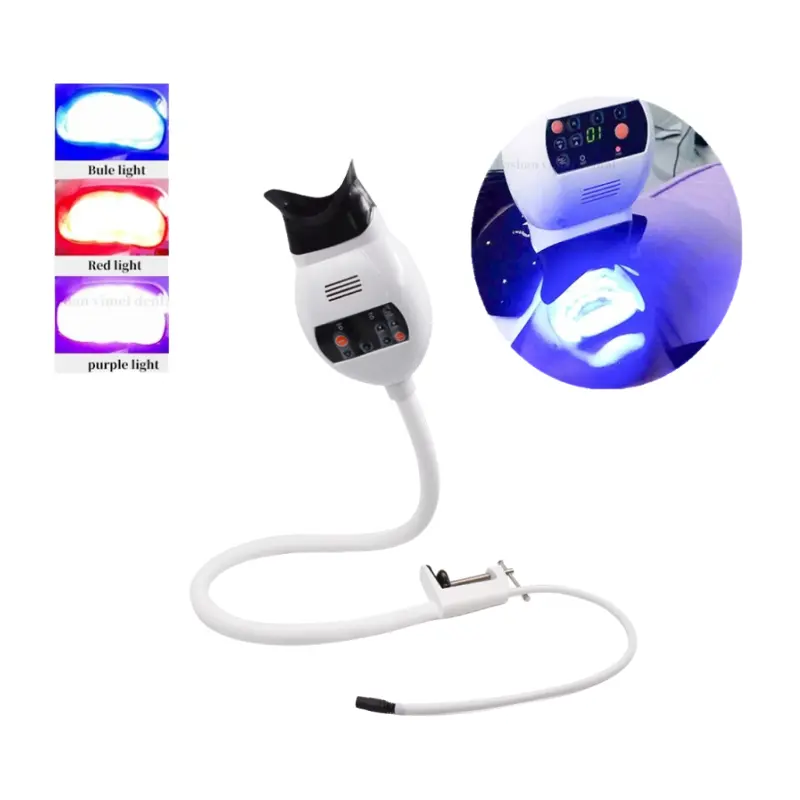 Unità dentale Clip-on scrivania tipo LED professionale sbiancamento denti lampada luce fredda denti sbiancante macchina acceleratore