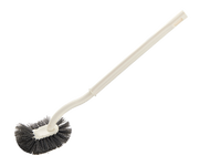 Brosse de toilette murale en forme de S, écologique et durable, avec poils anti-rayures, facile à accrocher pour un nettoyage en profondeur de la cuvette.