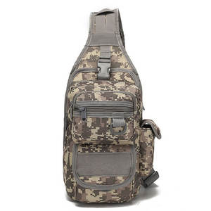 조정 가능한 전술 단일 어깨 은폐 야외 EDC 도구 크로스 바디 슬링 배낭 나일론 권총 가방 및 메신저 가방 - Product Image 4