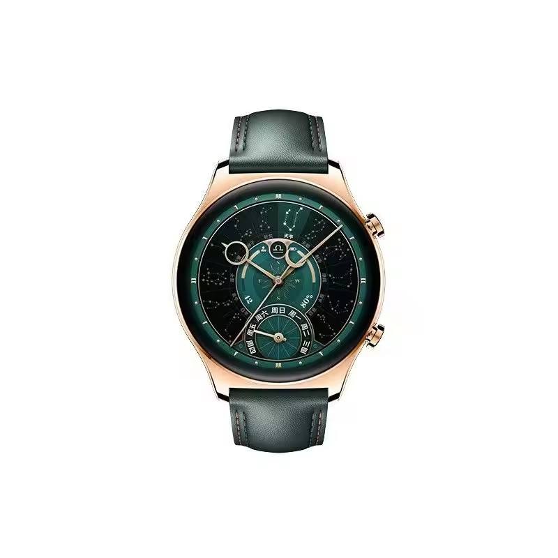 green-Leather strap