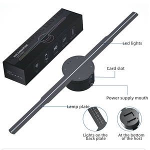 Ventilador de proyección holográfica 3D para pantalla de publicidad, proyector de holograma de 85cm de diámetro - Product Image 2