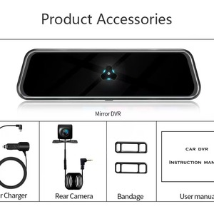 10-Inch Touchscreen Car Dash <strong>Cam</strong> with Dual Cameras 1080P HD Recording <strong>Android</strong> WiFi Streaming &amp; App Control for International Use - Product Image 4