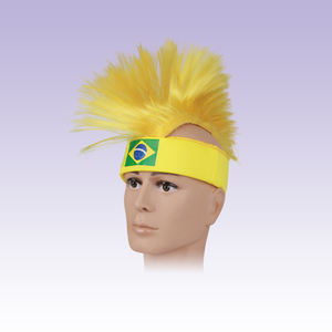 Peluca de Pelo Estilo Mohawk con <span class=keywords><strong>Color</strong></span> Personalizado, Peluca de Arcoíris - Product Image 2