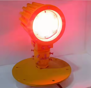 OACI/FAA/IEC Cumple con 6.6A LED Luz de extremo de pista verde Enfoque elevado unidireccional/Umbral/Luz final Obstrucción de aviación - Product Image 2