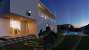 Inlifecam 3MP tuya Wifi PTZ máy ảnh ngoài trời cuộc sống thông minh không dây IP an ninh cam 2 cách âm thanh CCTV mini Speed Dome Camera <span class=keywords><strong>Video</strong></span> - Product Image 5