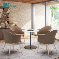 Fauteuils de direction haut de gamme ergonomiques avec accoudoirs pivotants, assise en mousse moulée, réglage à vérin à gaz et fonction rotative pour bureau à domicile