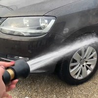 Pistolet pulvérisateur OEM réglable haute pression en plastique pour tuyau d'arrosage, contrôle du débit variable pour pelouse, lavage de voiture, nettoyage extérieur