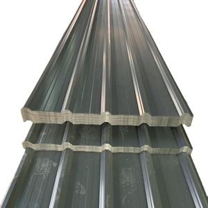 Hojas de techo PPGI Ral Color recubierto galvanizado 0,18mm hoja de acero corrugado para techos para construcción de edificios