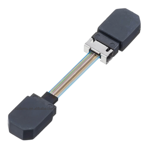 Độ chính xác cao MT-MT ferrule sợi quang vá dây 8f/12f MPO ferrule với trần Ribbon sợi Jumper loại sợi cáp quang - Product Image 4