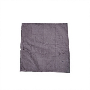 Housse de coussin carrée en coton matelassé, patchwork vintage fait main, broderie florale, fermeture éclair, cadeau du Rajasthan pour elle - Product Image 3