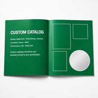 Service d'impression de catalogues et de brochures A5 avec logo personnalisé Jiangsu, en carton kraft et finition brillante