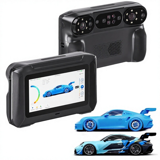 Sermoon P1 3D Scanner Handheld Tri-Mode Blue Laser Infrared 6" Touch Screen Supports Standalone/PC Modes