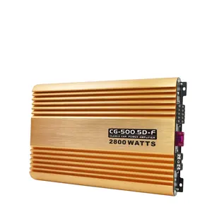 Suoer CG-500.5D-Fスペシャルカラープロフェッショナルカーアンプ5チャンネルフルレンジクラスDカーアンプ