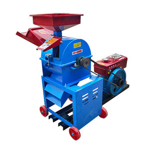 Broyeur d'aliments pour animaux, moulin à marteaux humide, machine à couper la paille électrique/diesel pour bétail - Product Image 1