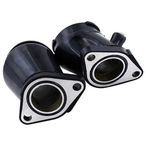 2 pièces adaptateur d'admission de pièces de <span class=keywords><strong>moto</strong></span> Interface de carburateur pour Honda <span class=keywords><strong>Rebel</strong></span> CA250 CMX250 CMX250C CB125 CBT125 - Product Image 3
