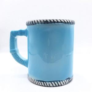 Tasse à café en céramique peinte à la main, accessoire de voyage, pour les cérémonies, le parthenion, herbes grises, 3D, 6 pièces - Product Image 4