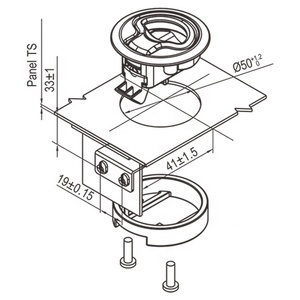 カスタマイズPM256亜鉛合金プルスラムラッチマリンハッチラッチボートヨットラッチRVデッキドア用 - Product Image 6