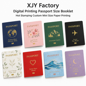 Stampa Digitale su Formato Passaporto con Stampa a Caldo Personalizzata Mini Formato Carta Stampata dalla Fabbrica XJY - Product Image 5