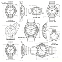 Montres mécaniques automatiques en gros d'usine 3235/4130, montres de designer avec logo personnalisé, montres de plongée étanches pour hommes