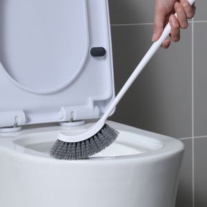 Sanga Cleaning Brush Non Wall-mounted Long Handle Detachable Silicone Toilet Brush With Holder - Product Image 4