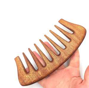 Premium Handmade <b>Wooden</b> <b>Comb</b> Gentle On Hair And Scalp Durable Stylish Hair Grooming Tool - Product Image 3