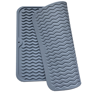 Hot Waterproof <b>Large</b> Silicone Dish Drying <b>Mat</b> 30*40 Heat Resistant Drying Pad Dishwasher Safe Draining <b>Mat</b> for Kitchen - Product Image 2