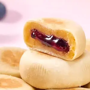 チャイニーズケーキヘルシーな朝食焼き菓子オーガニックソフトフルーツケーキスナックフードブルーベリーパイ
