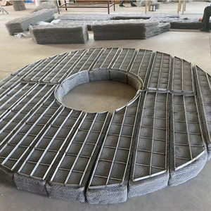 Almohadilla de malla Desempañador Vapor Separación de líquidos <span class=keywords><strong>SS</strong></span> 304L Construcción Malla de alambre de punto Desempañador Almohadilla Malla Eliminador de niebla - Product Image 6