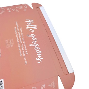 Brown Kraft Jewelry Shipping Package <strong>Small</strong> Corrugated Paper <strong>Box</strong> - Product Image 4