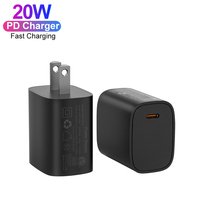 Chargeur de téléphone à charge ultra-rapide PD 3.1 20W, adaptateur mural USB Type C, prise US/EU, en promotion