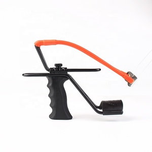 Cina 2020 ultima catapulta protezione da polso catapulta elastico addensato catapulta fionda in metallo - Product Image 4